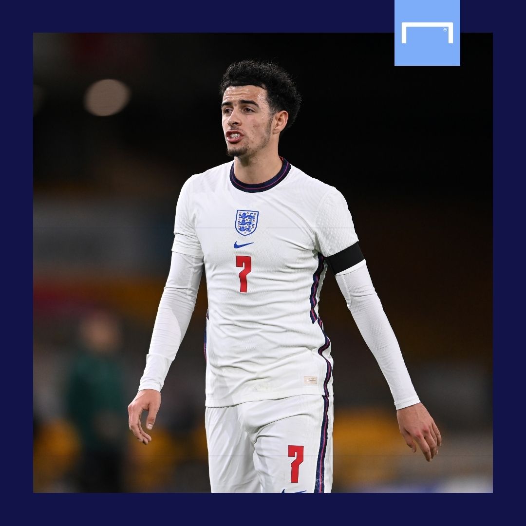 Curtis Jones England under 21 GFX