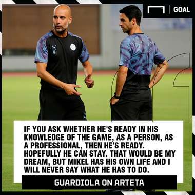 Guardiola Arteta