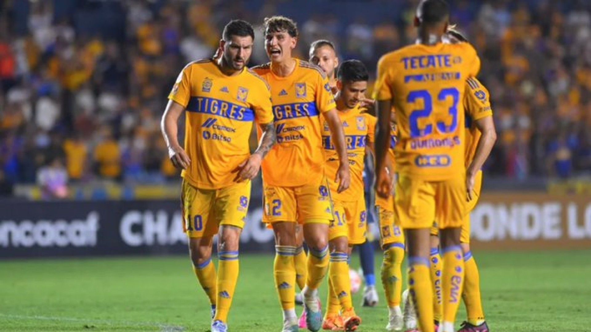 Tigres celebración Concachampions 2023