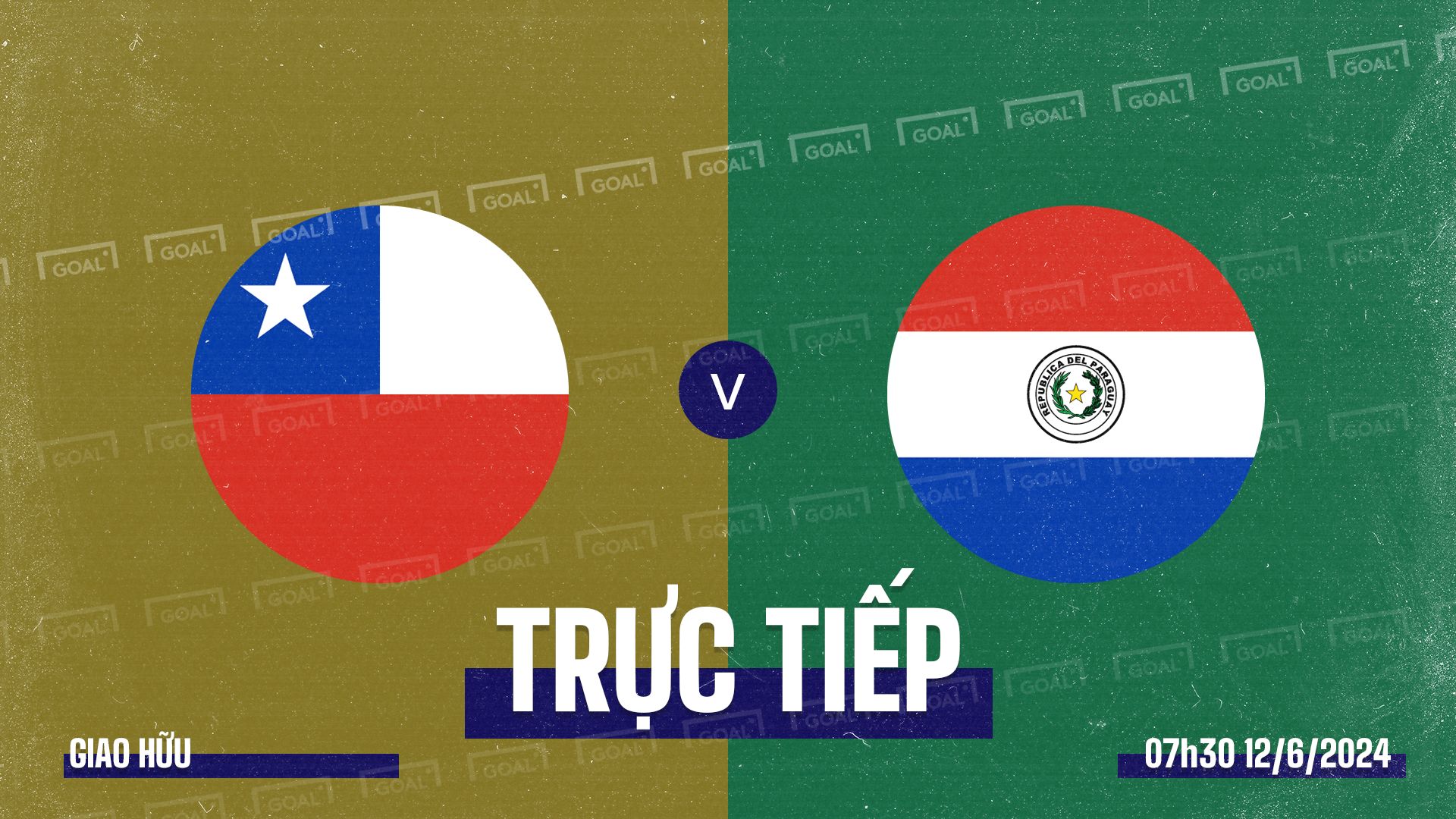 Chile vs Paraguay 2024 GFX