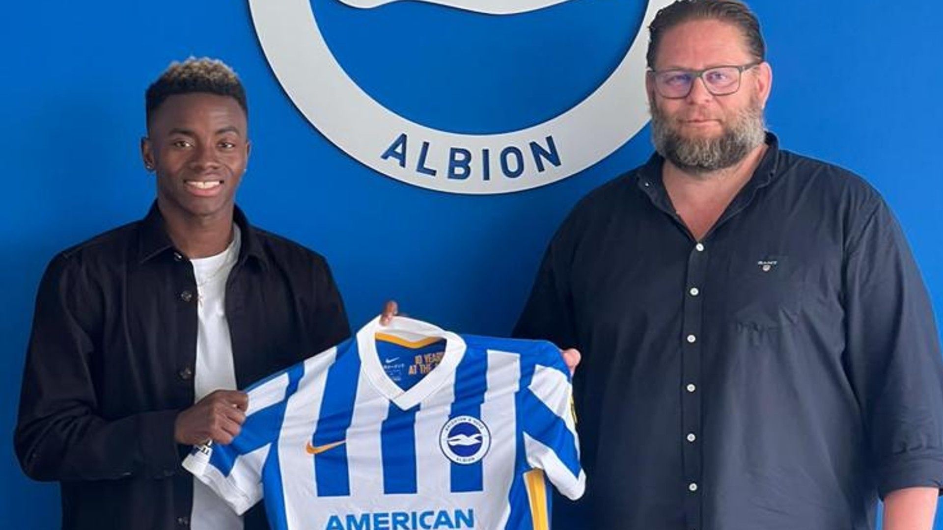 Simon Adingira of Ivory Coast and Brighton.