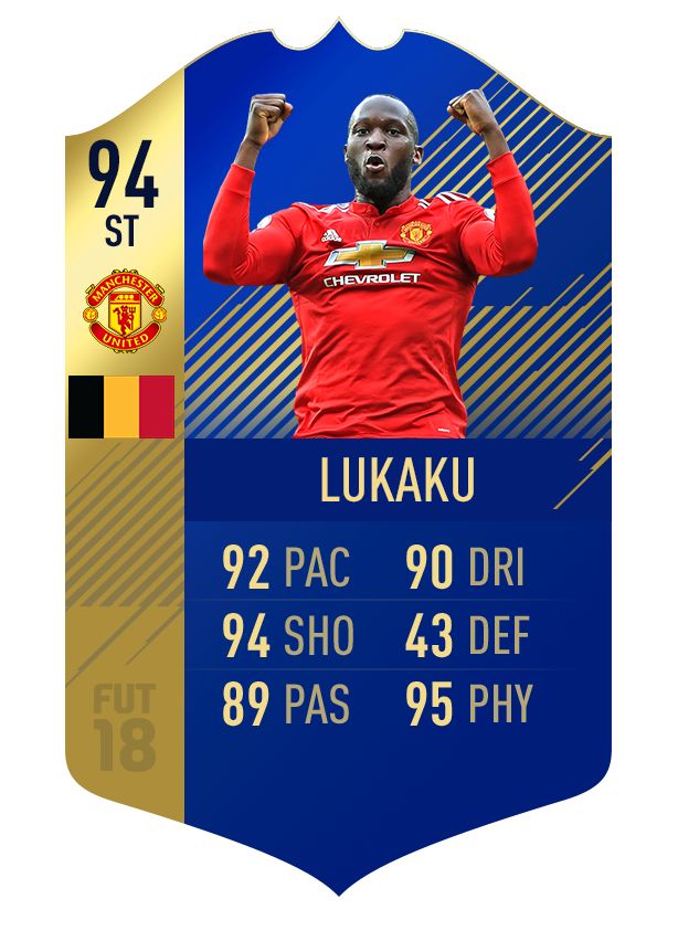 FIFA 18 Team of the Season Lukaku