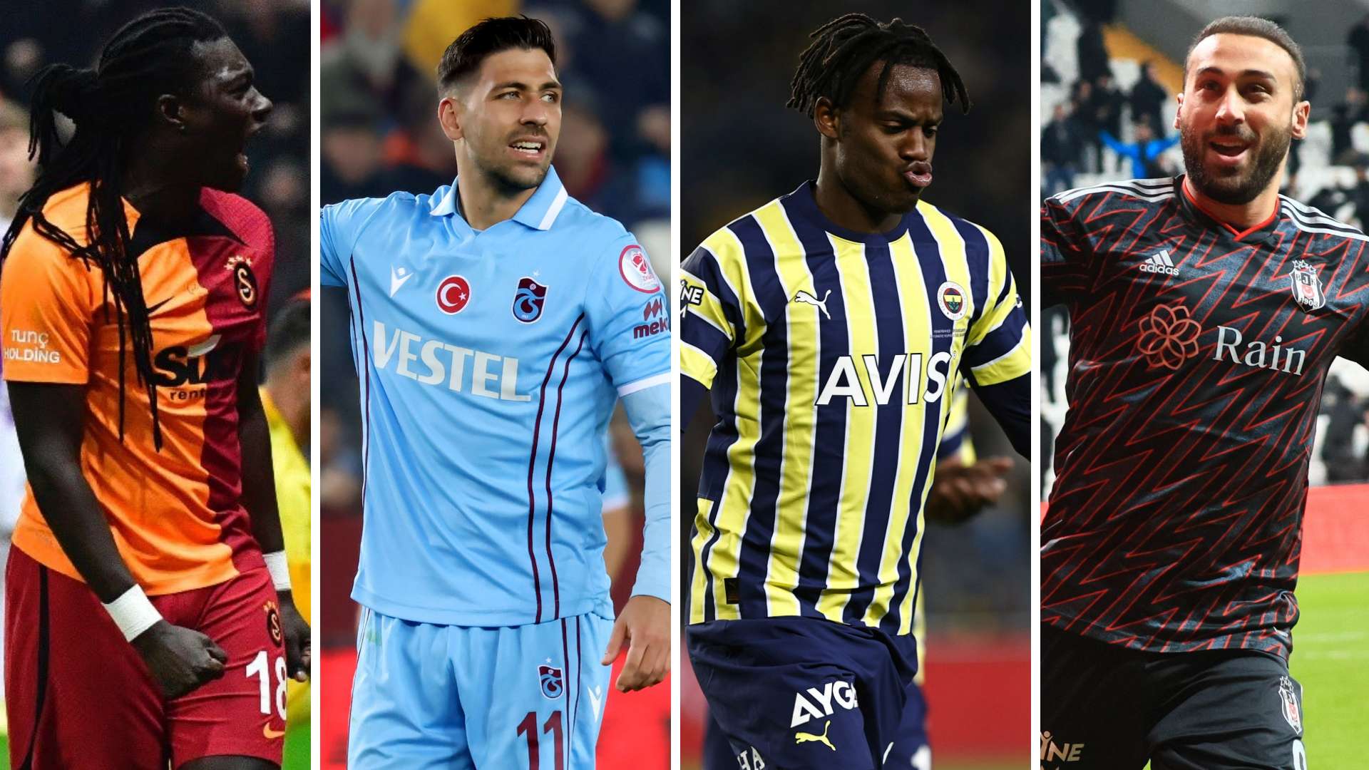 Besiktas Galatasaray Fenerbahce Trabzonspor 2022