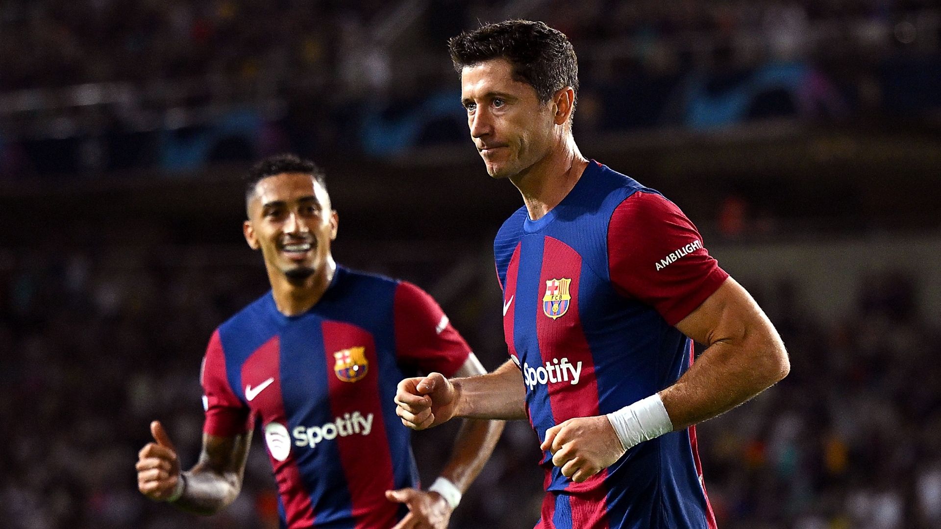Lewandowski Barcelona Amberes 23-24