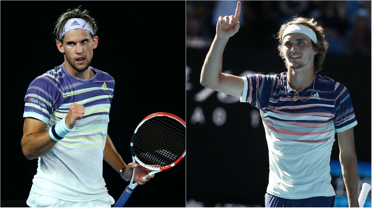 GFX Australian Open 2020 Zverev Thiem