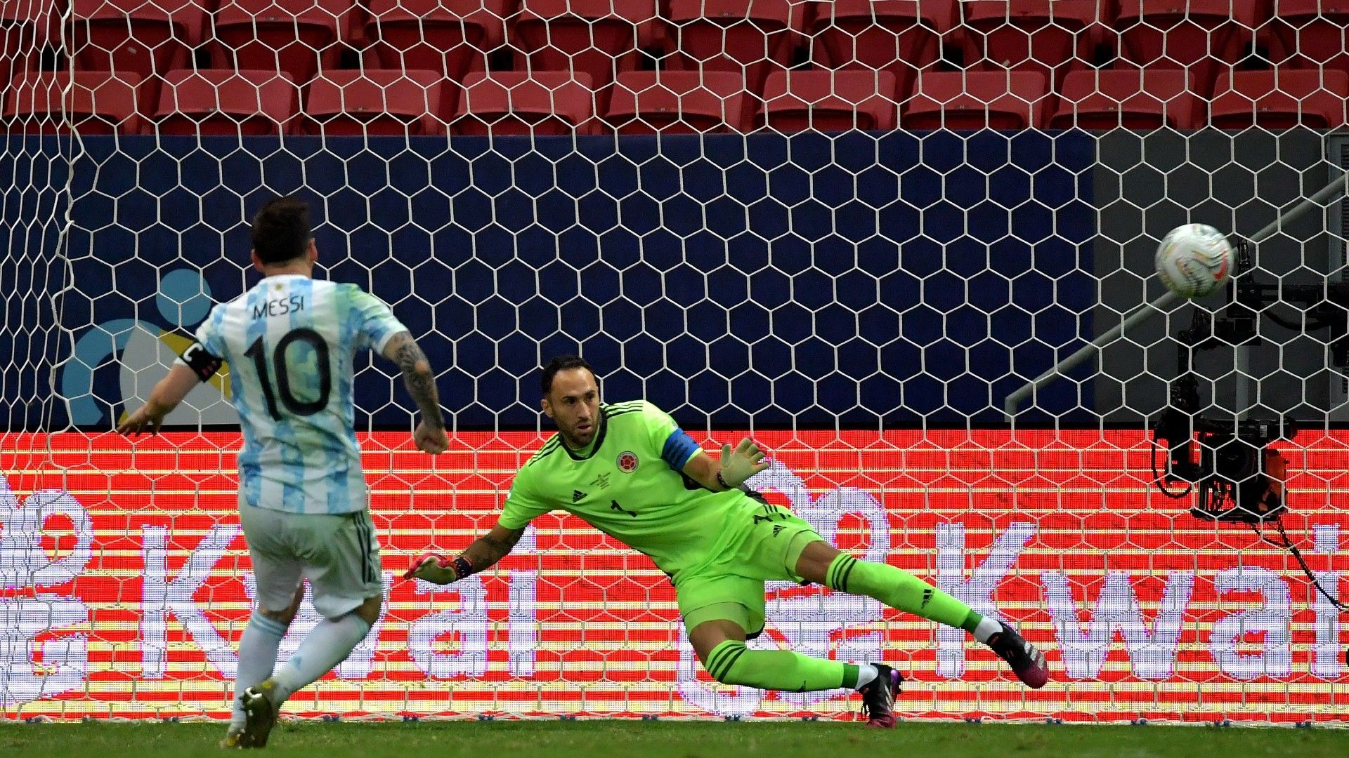 Lionel Messi Argentina Colombia Copa America 2021