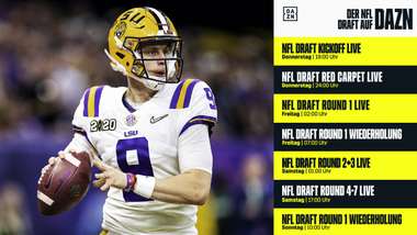 NFL Draft 2020 auf DAZN