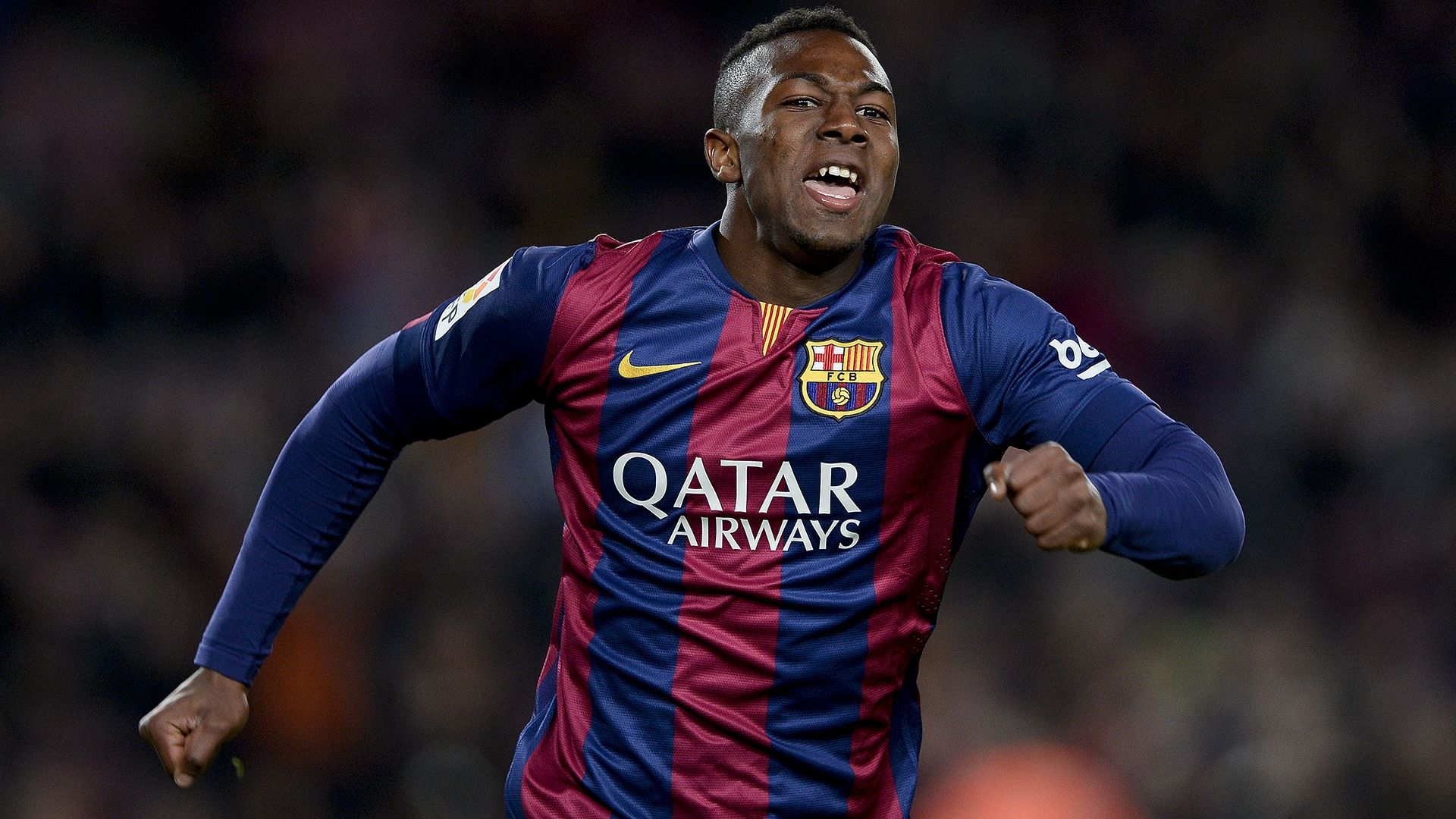 Adama Traore Barcelona Huesca Copa del Rey 2014