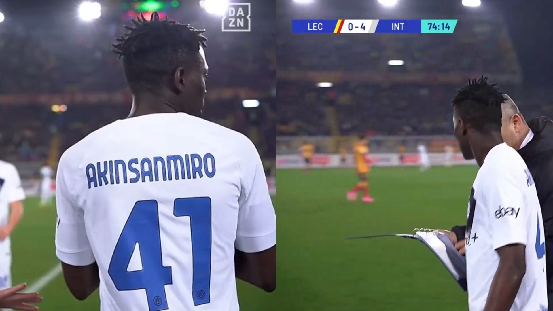 Akinsanmiro Lecce Inter Serie A 2023 2024