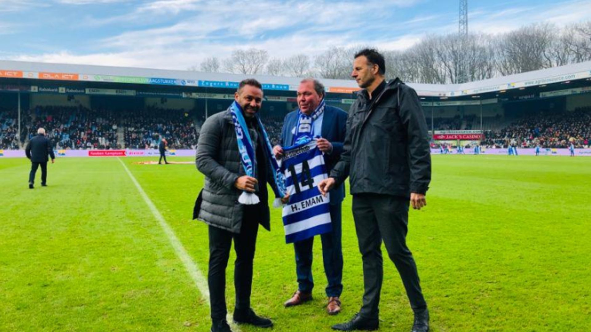 حازم إمام - جرافشاب الهولندي