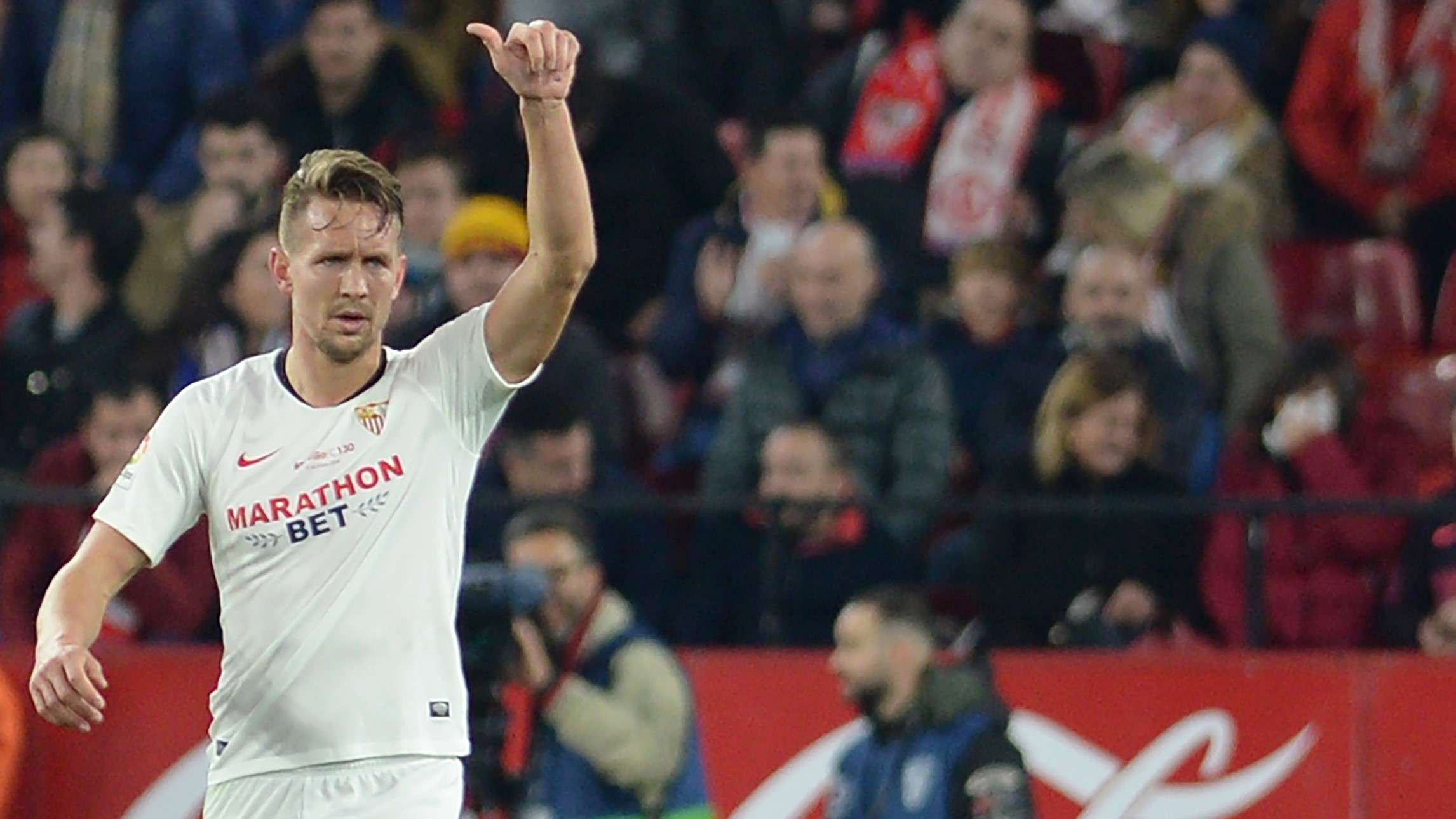 Luuk de Jong Sevilla Granada LaLiga 25012020