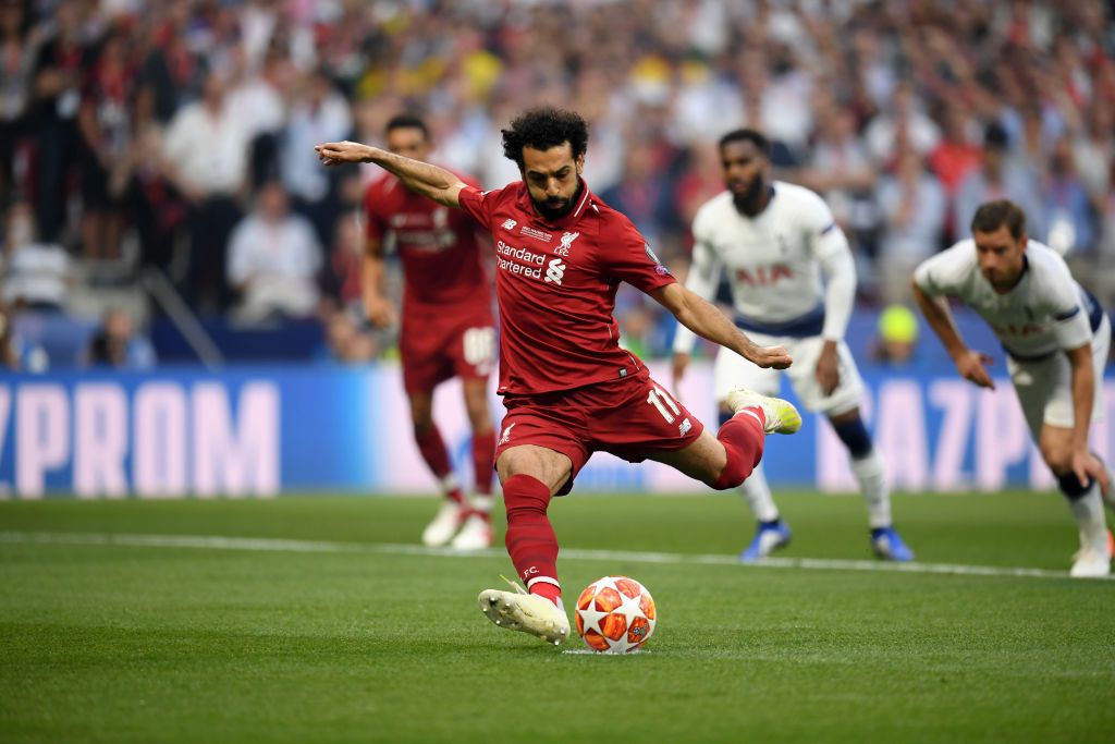 Salah liverpool tottenham ucl final