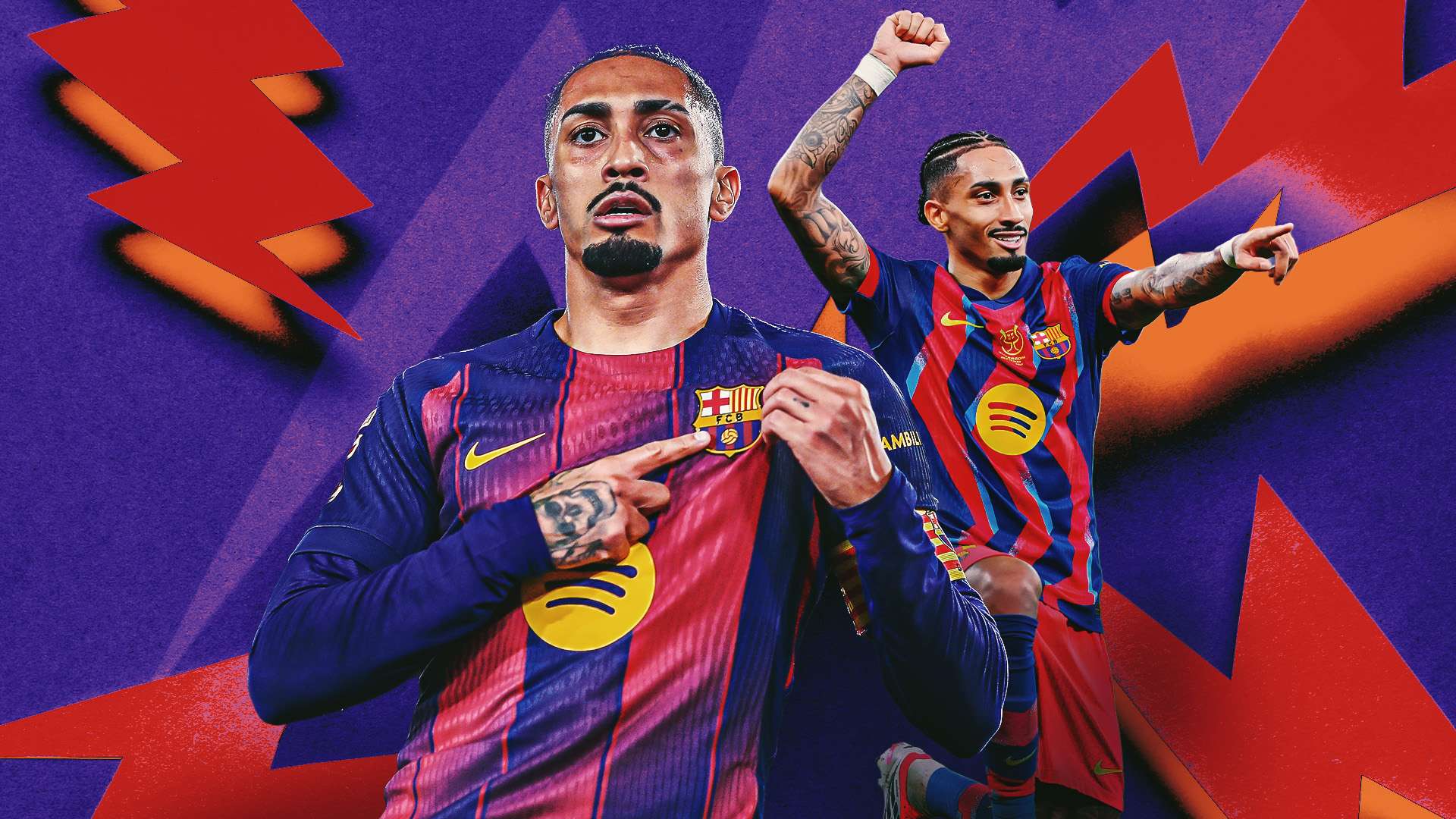 Raphinha Barcelona GFX