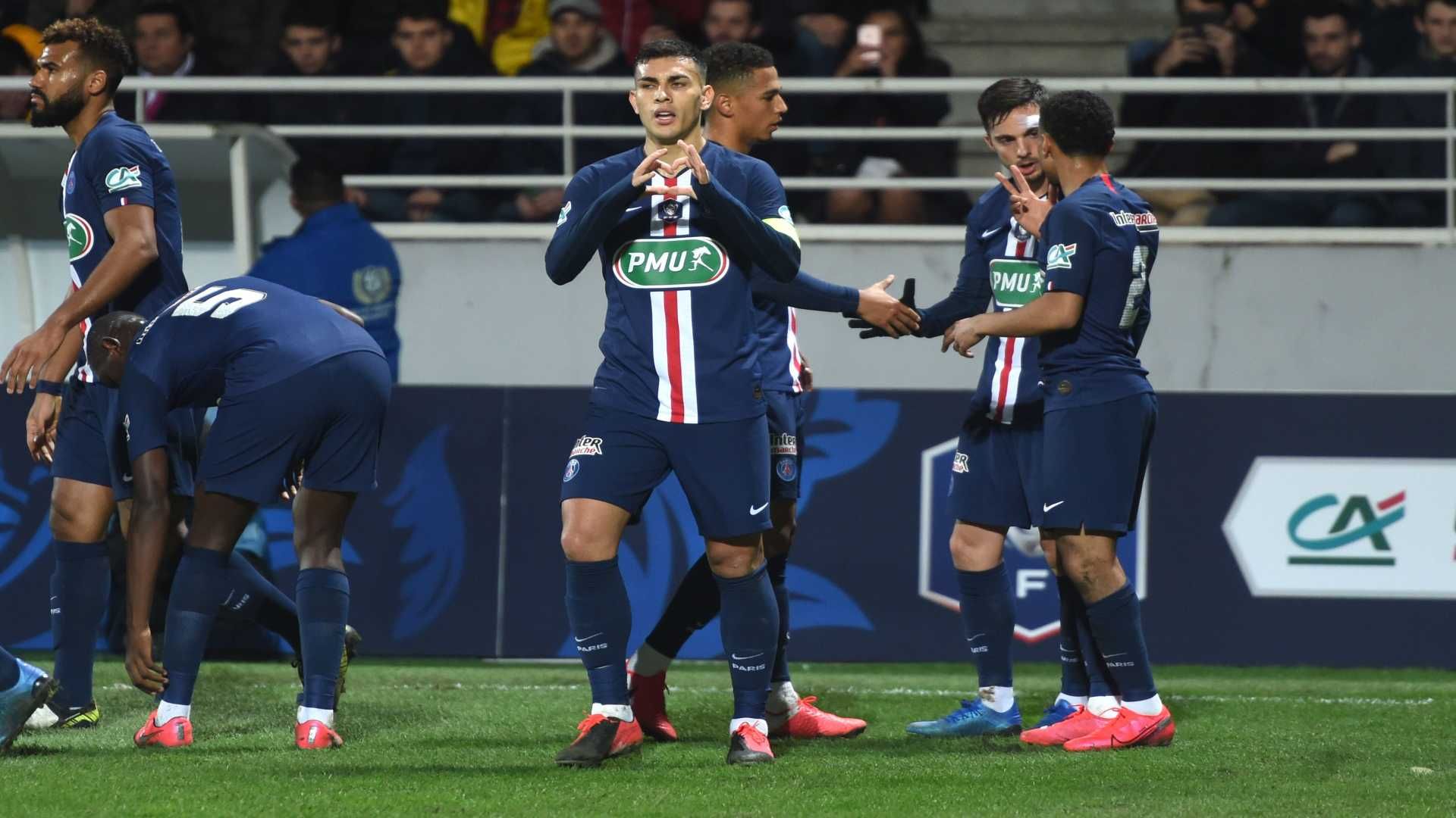 Leandro Paredes Pau Paris Saint-Germain  Coupe de France 29012019
