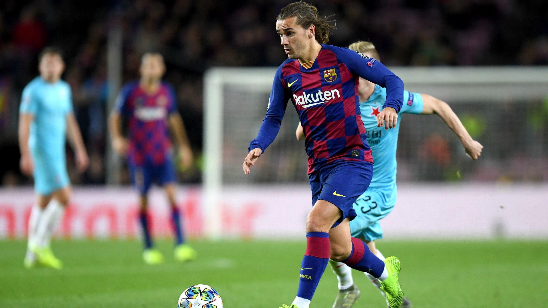 Griezmann Barcelona Slavia Praga Champions League