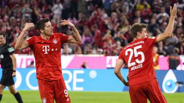 ONLY GERMANY Robert Lewandowski FC Bayern München Hertha BSC Bundesliga 16082019