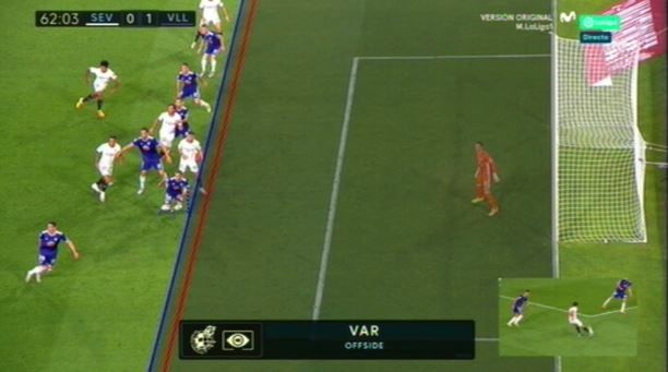 Munir Sevilla Valladolid VAR