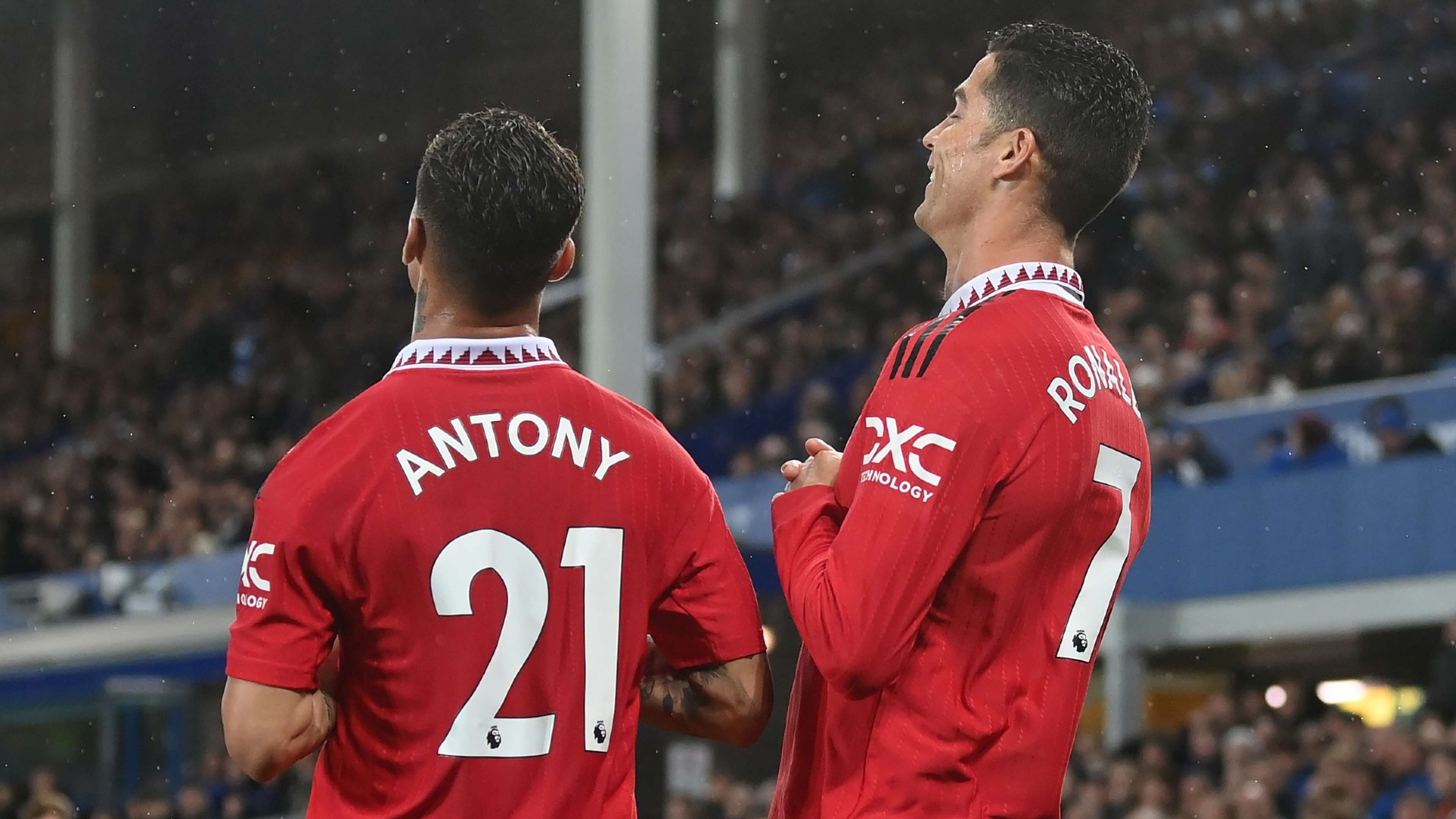 Cristiano Ronaldo Antony Manchester United Everton 2022-23