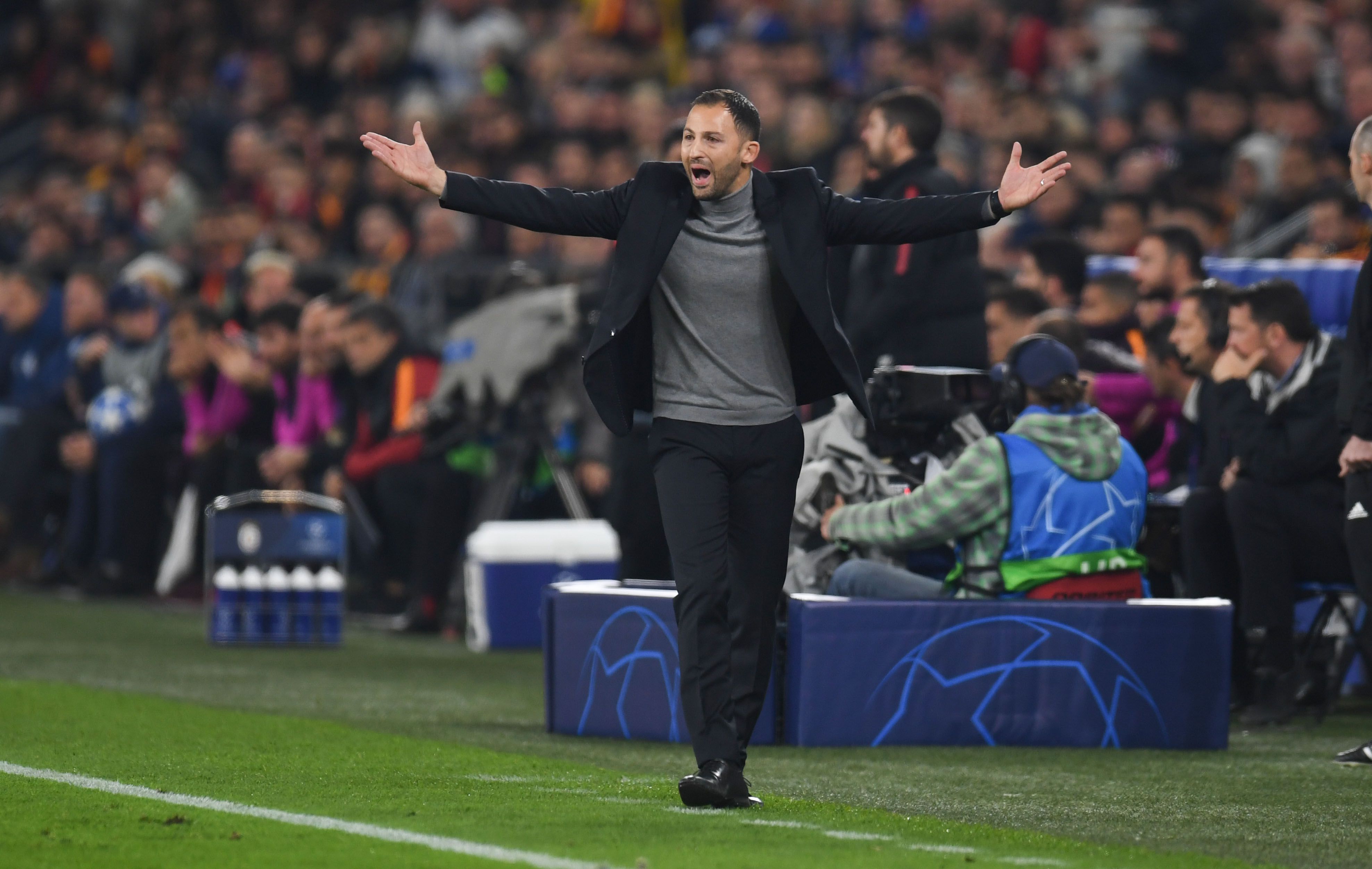 Domenico Tedesco Schalke 04 Galatasaray UEFA Champions League 11/07/18