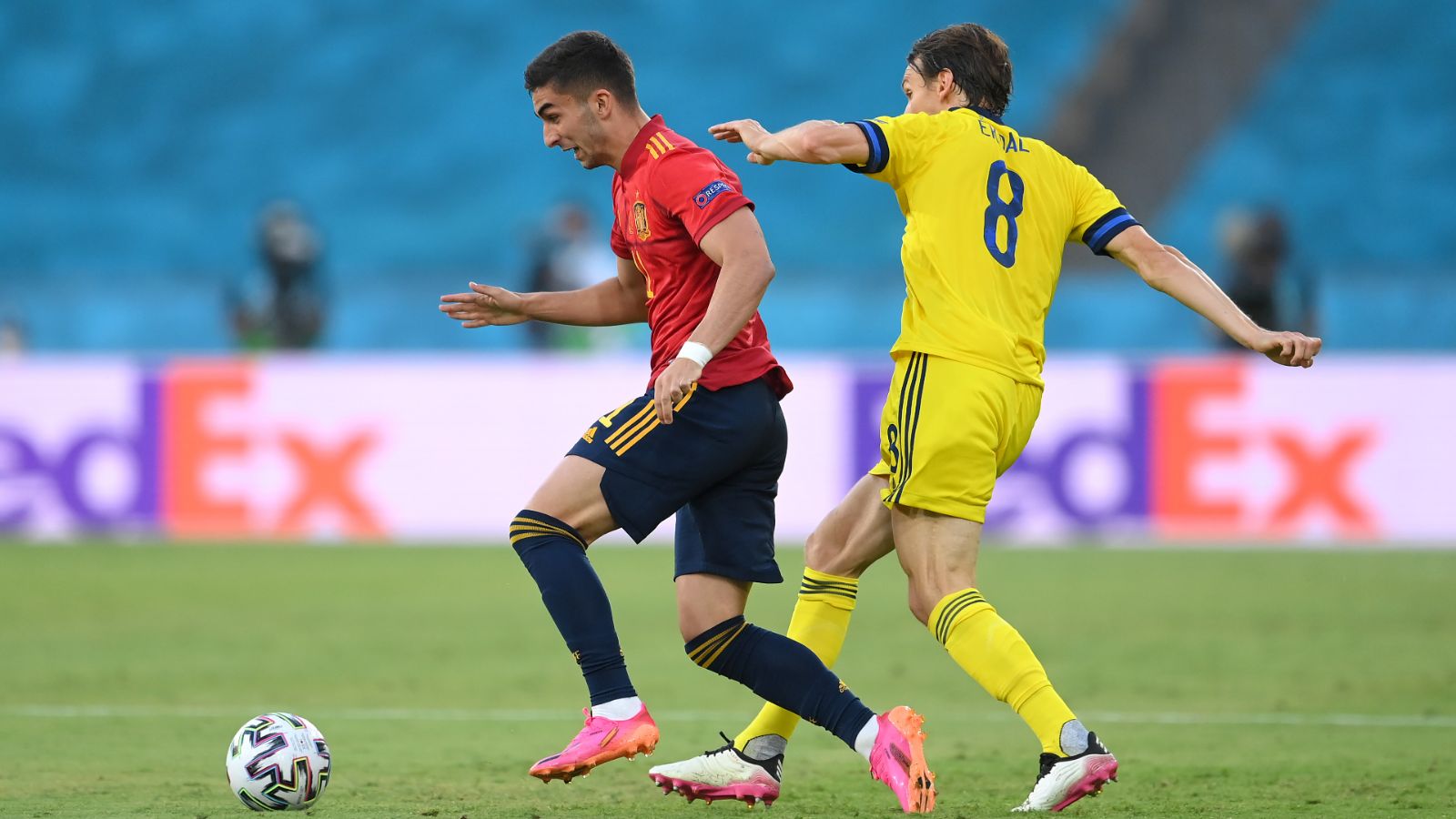Ferrán Torres, España vs. Suecia