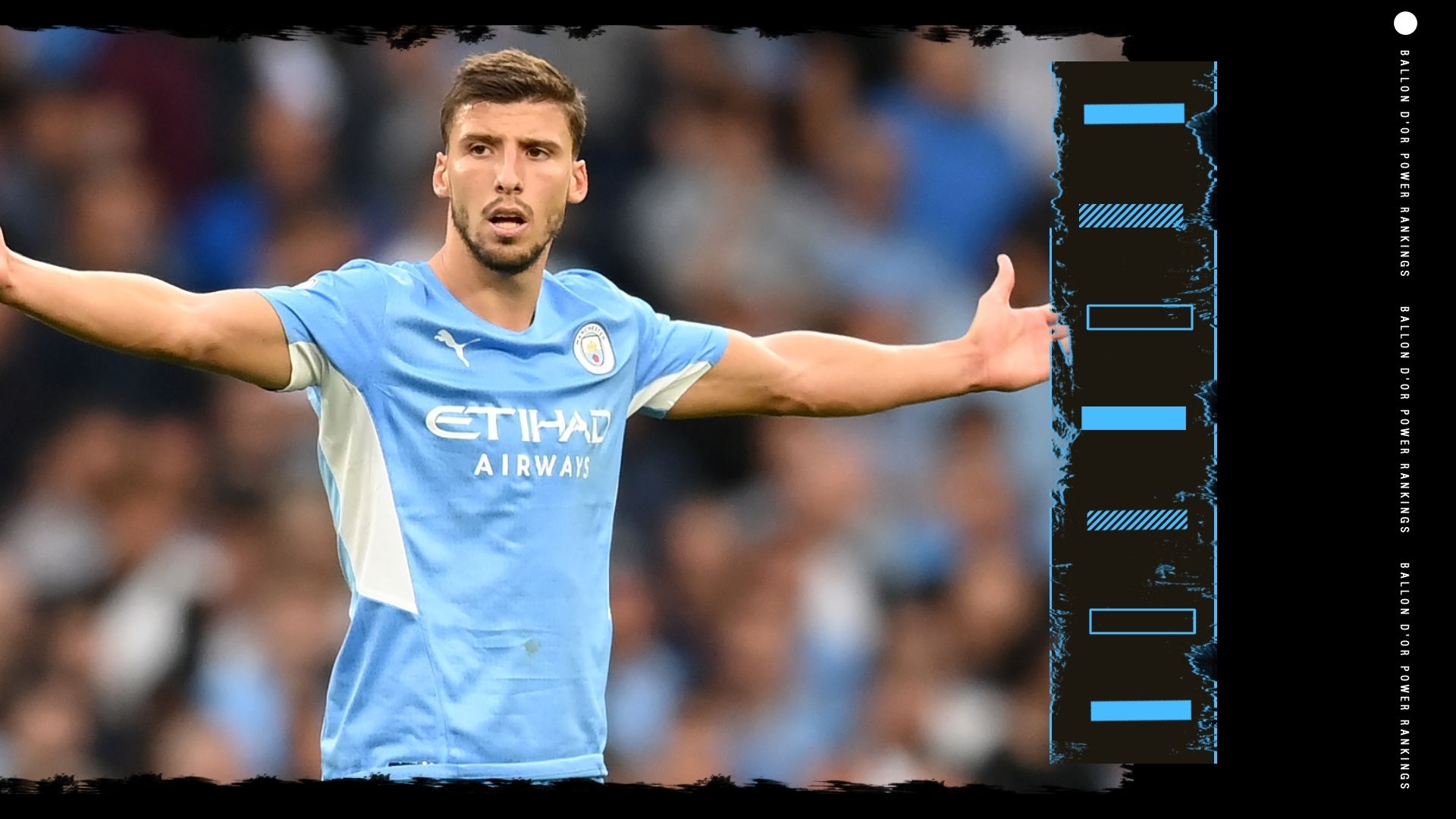 Ruben Dias Ballon d'Or Rankings GFX