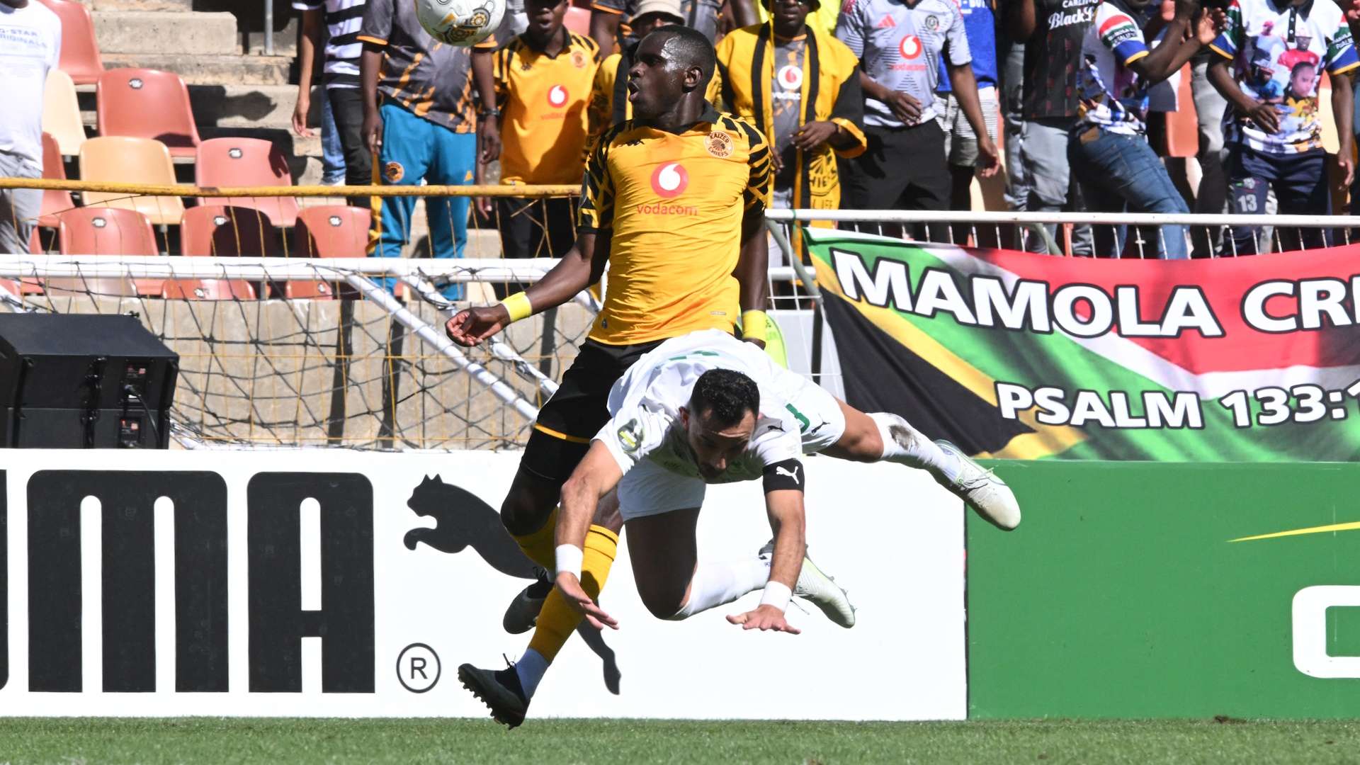 Flavio da Silva and Ahmed Mansour, Kaizer Chiefs vs Al Masry, February 2026