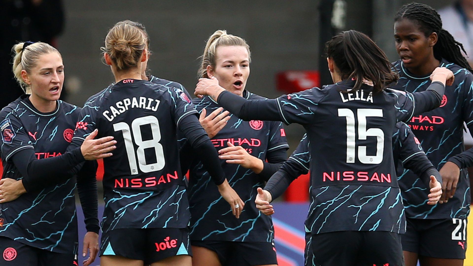 Lauren Hemp Manchester City Brighton WSL 2023-24