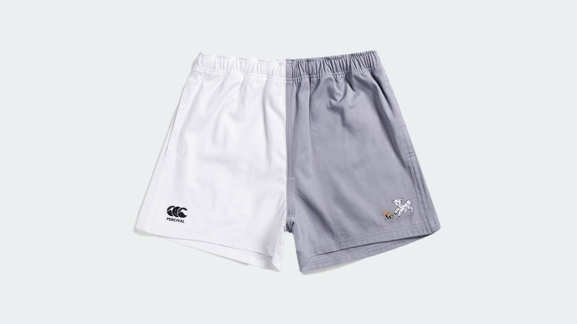 Rugby Shorts - White and Grey