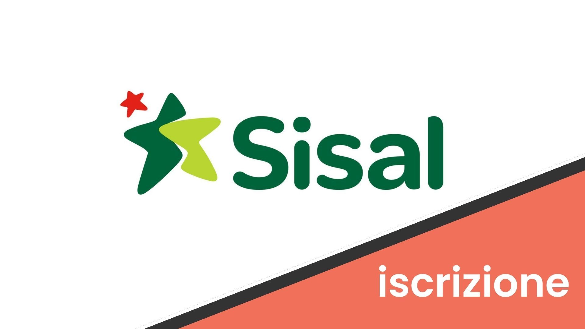 registrazione sisal