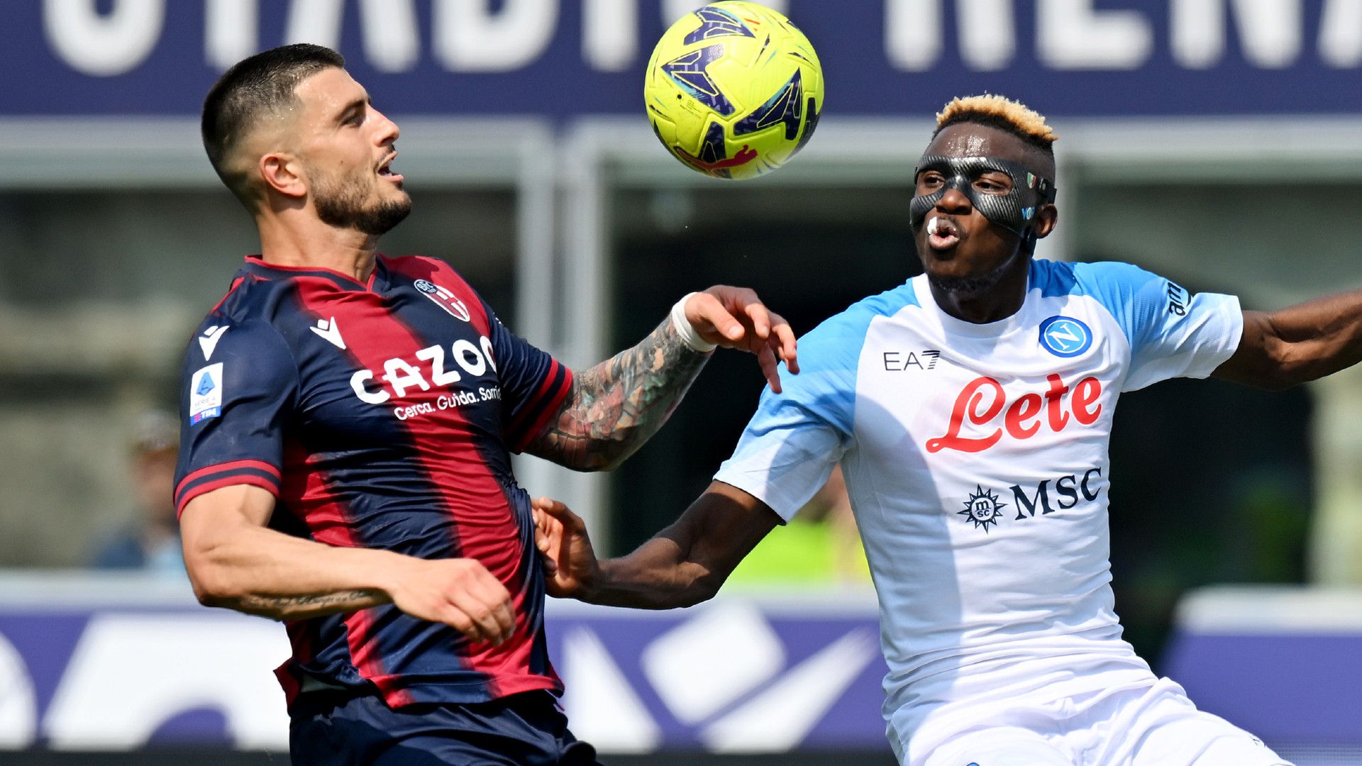 KEVIN BONIFAZI BOLOGNA VICTOR OSIMHEN NAPOLI SERIE A 28052023