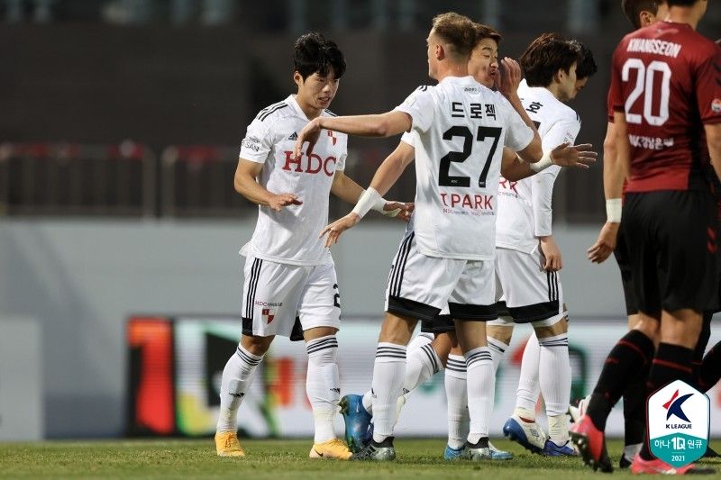 부산 최준 득점