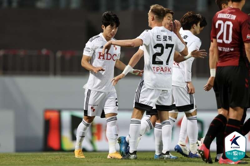 부산 최준 득점