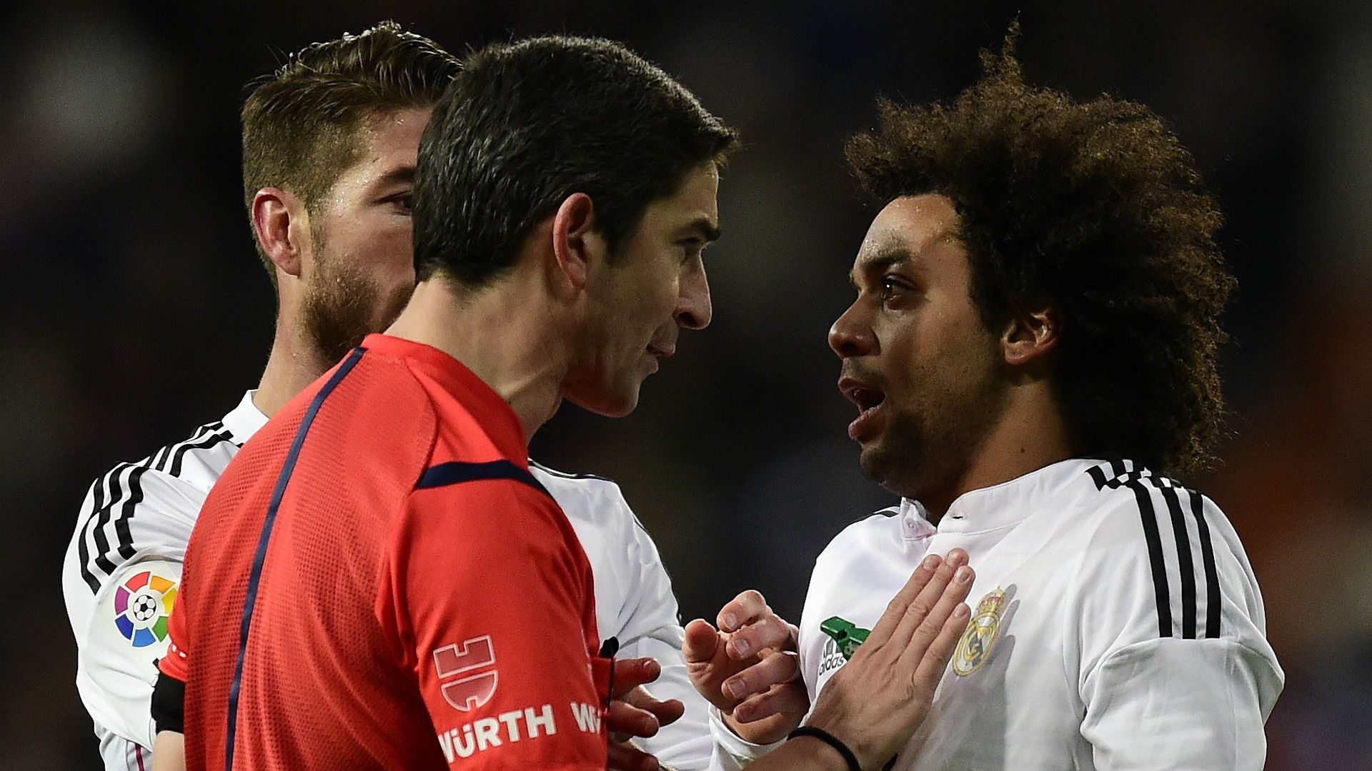 Sergio Ramos Undiano Mallenco Marcelo Real Madrid Celta de Vigo La Liga 06122014