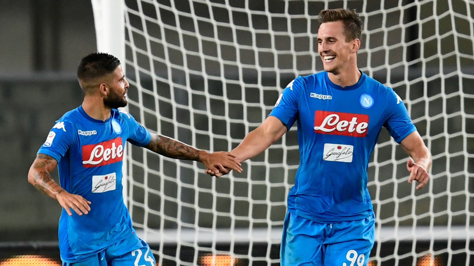 Milik Insigne Verona Napoli Serie A