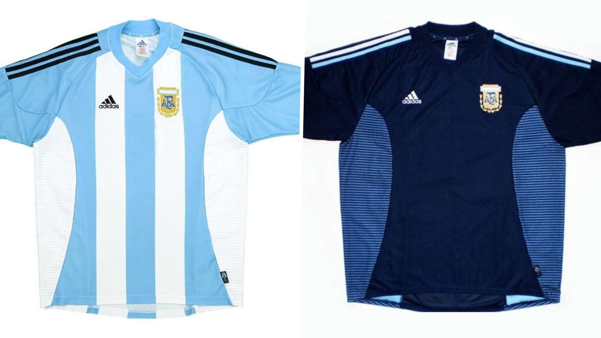 camisetas argentina 2002