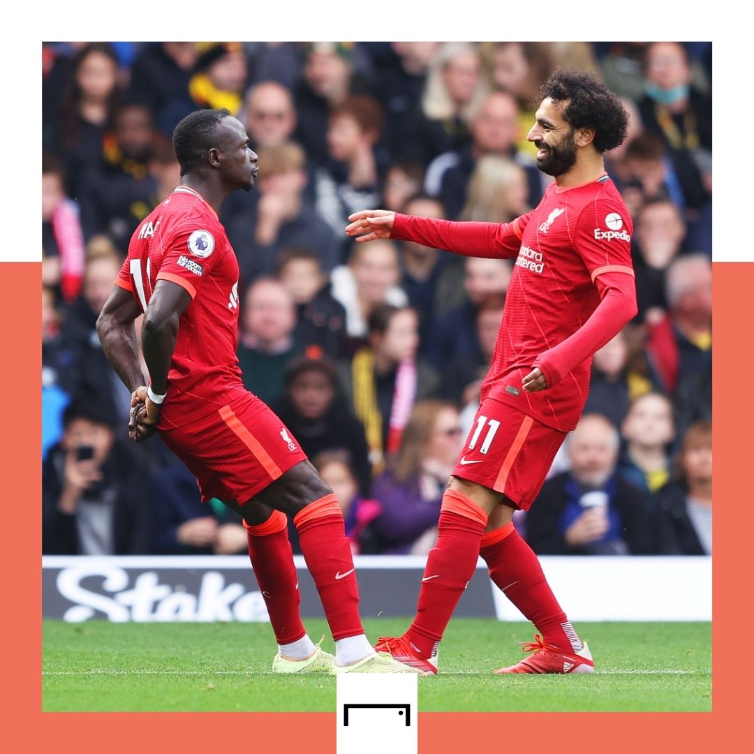 Sadio Mane Mohamed Salah Liverpool 2021-22 GFX