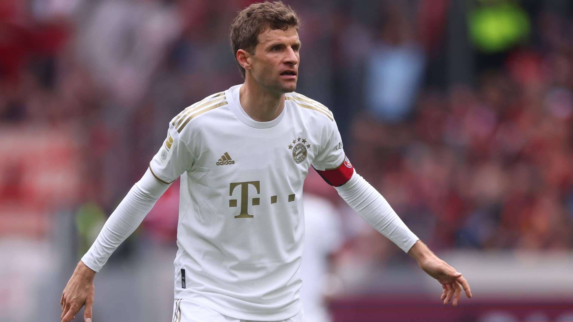 Thomas Mueller of Bayern Muenchen