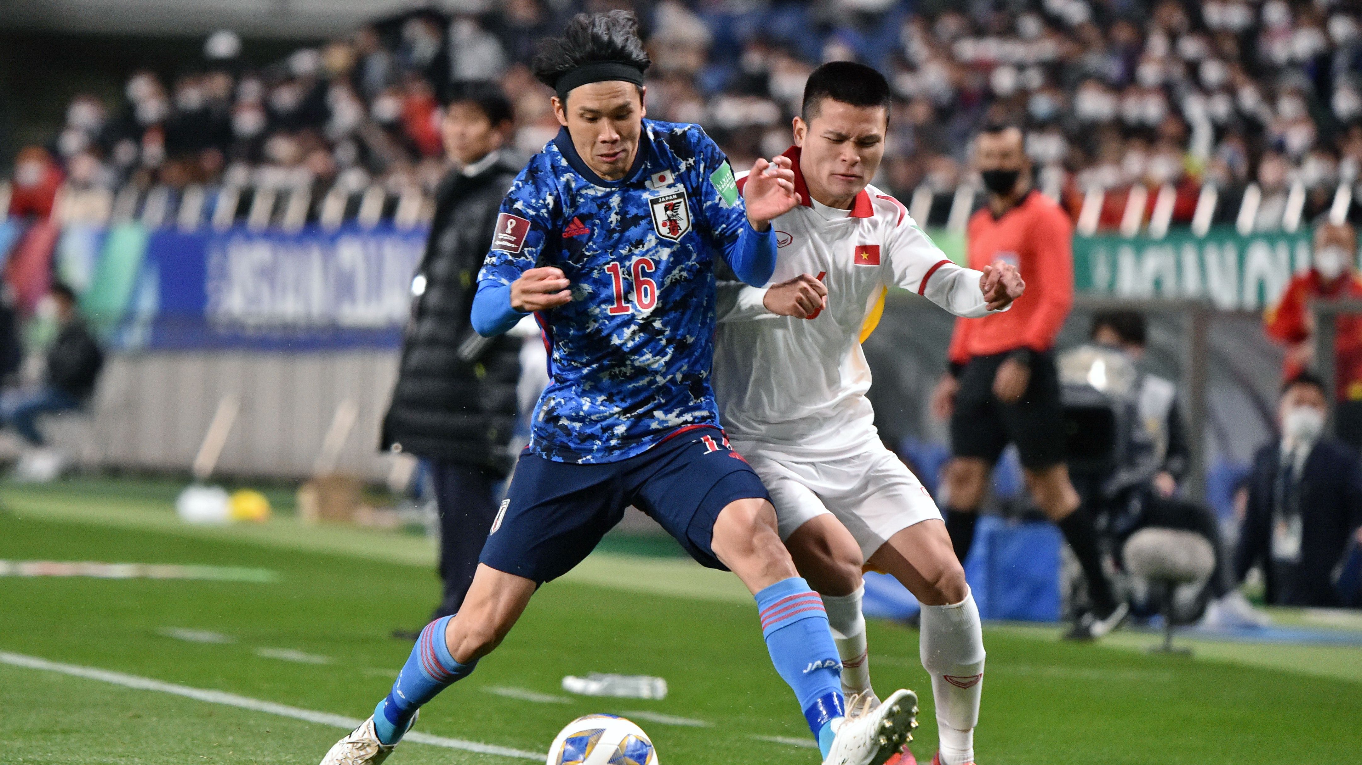 Pham Tuan Hai Miki Yamane Japan Vietnam 2022 WCQ 29032022