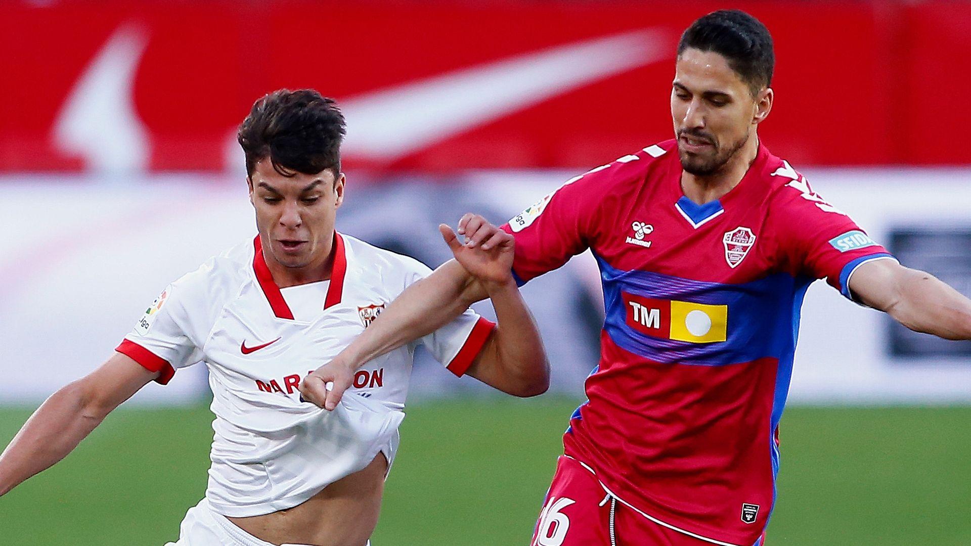 Óliver y Fidel, Sevilla vs. Elche