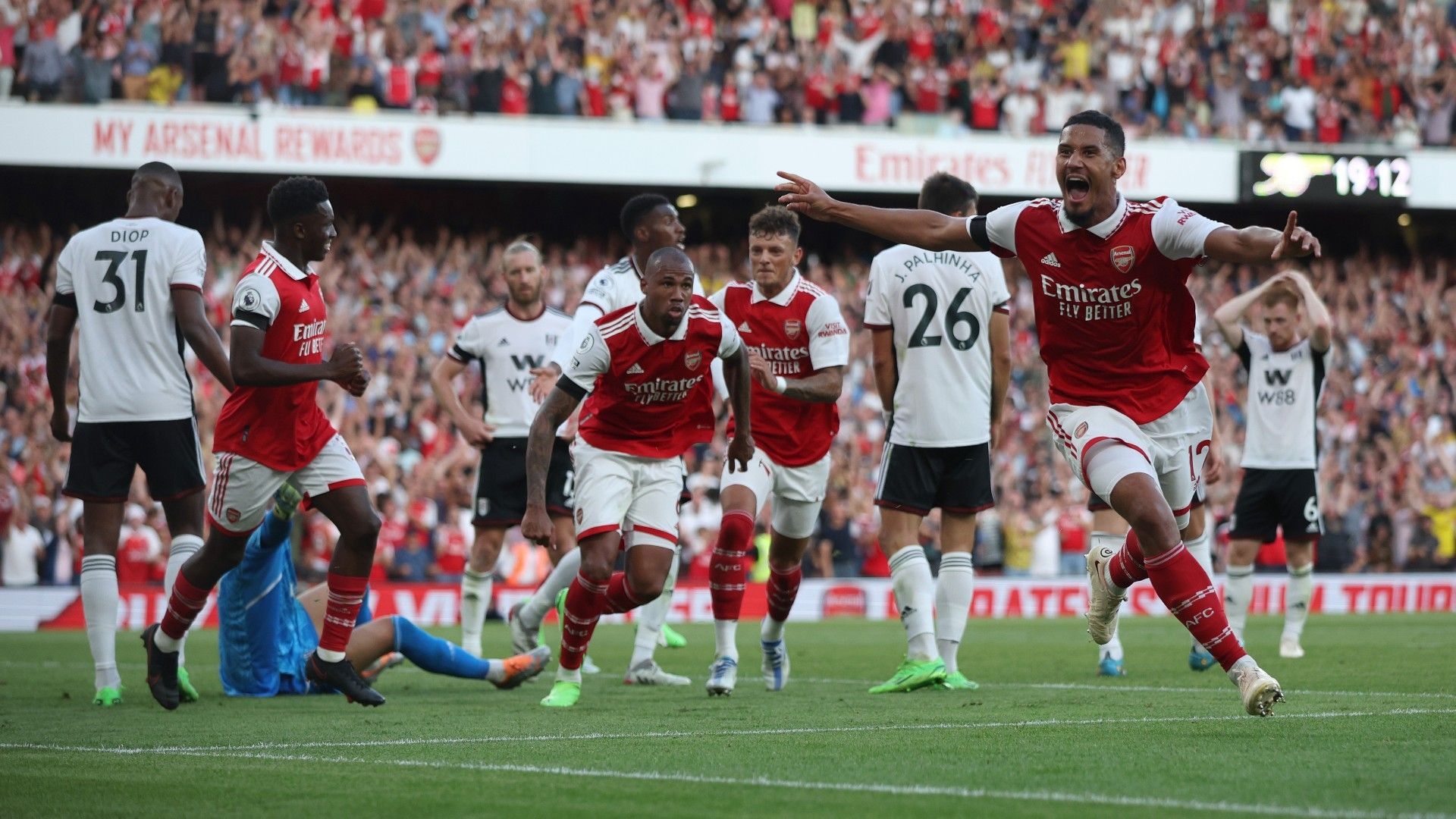 Arsenal Fulham 2022-23