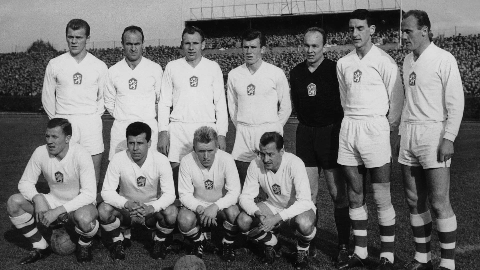 National soccer team from Czechoslovakia