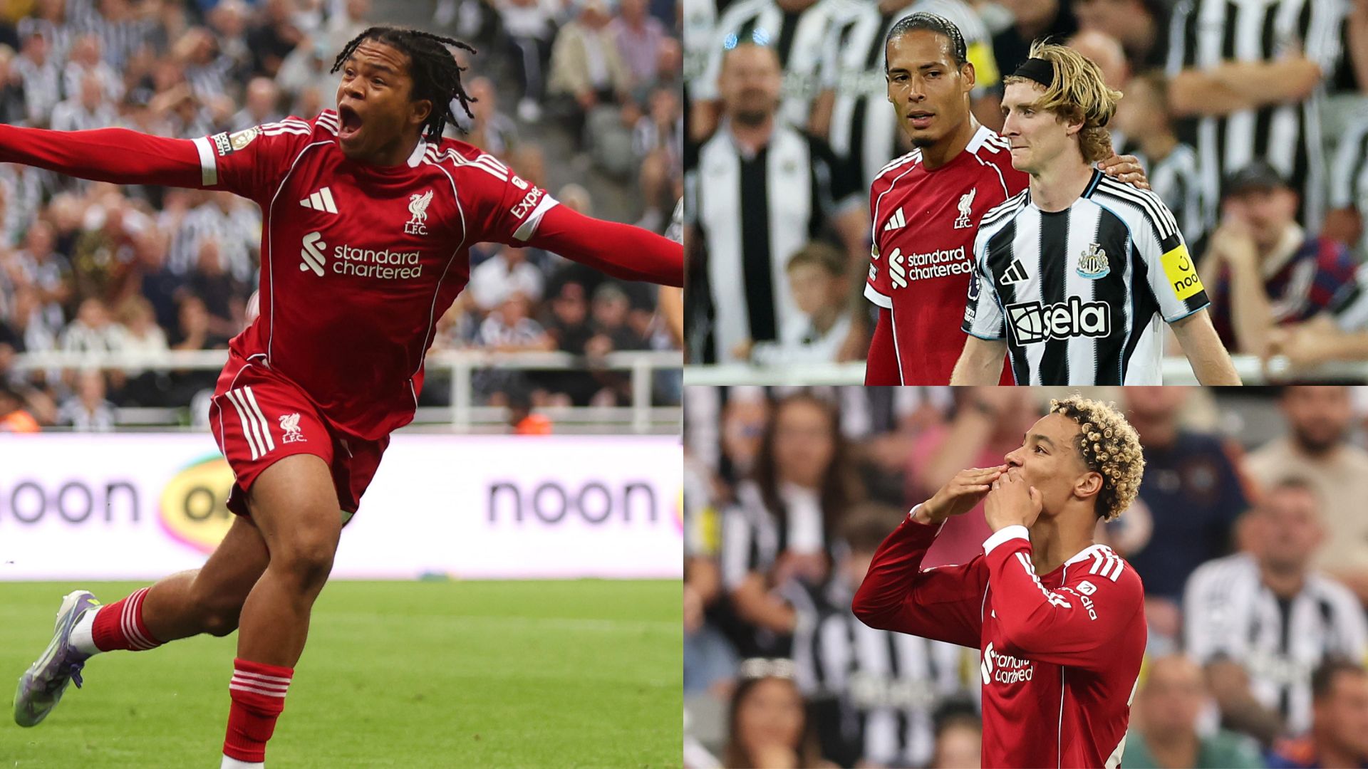 Liverpool beat 10-man Newcastle