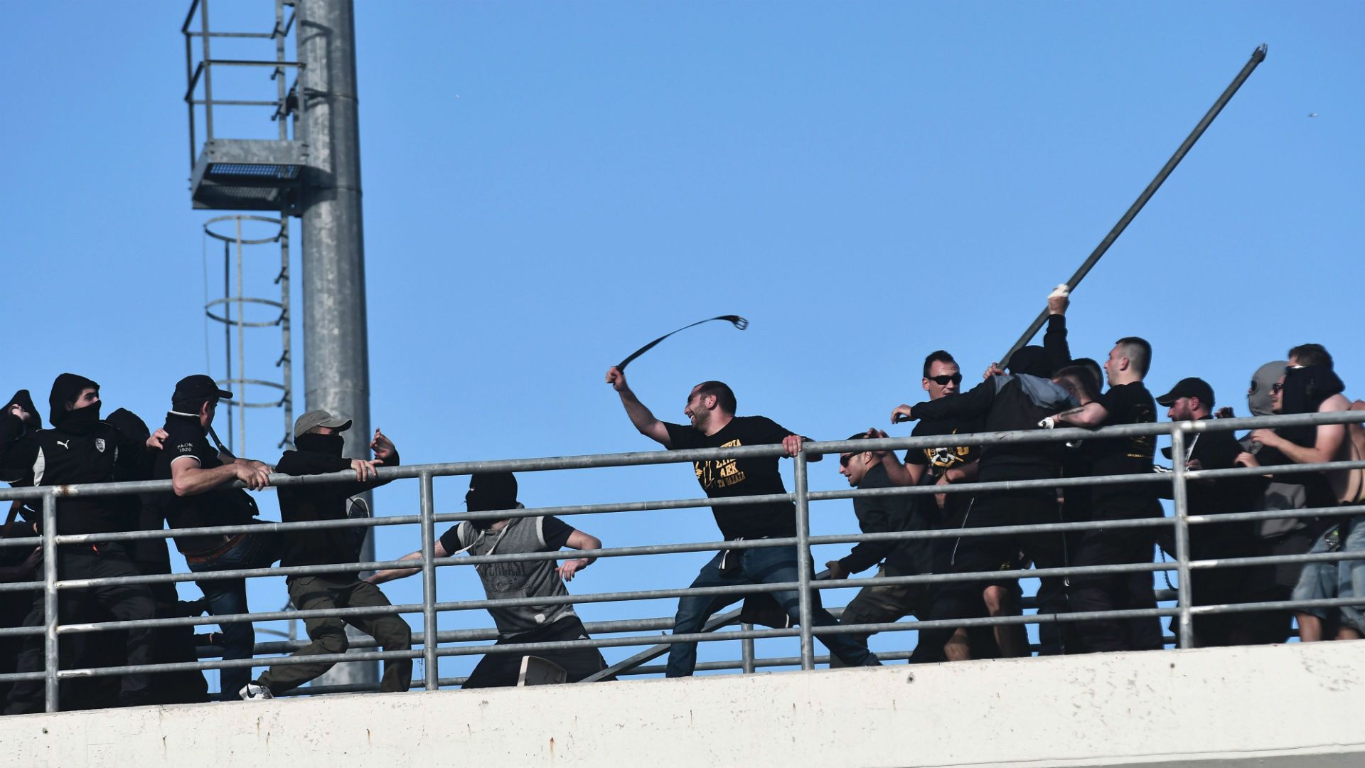 PAOK AEK Athens fans Greek Cup Final 06052017