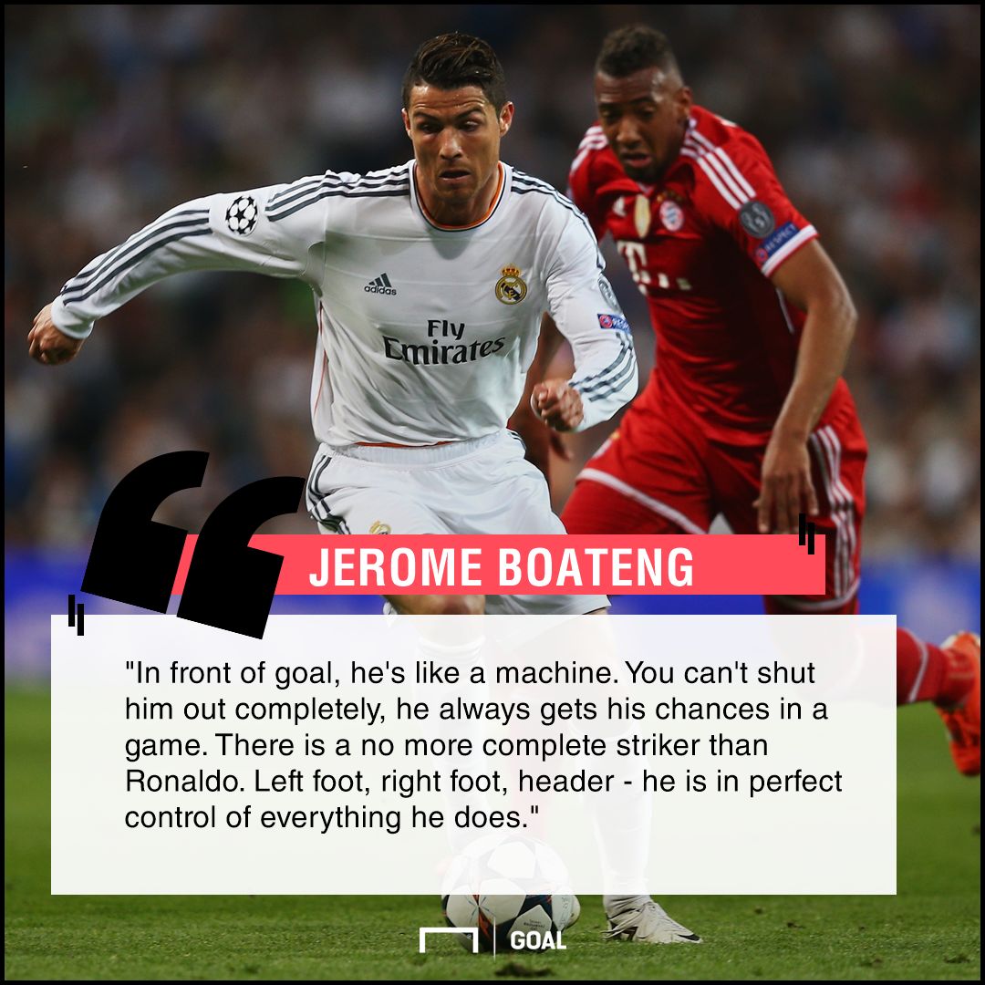 Cristiano Ronaldo a machine Jerome Boateng