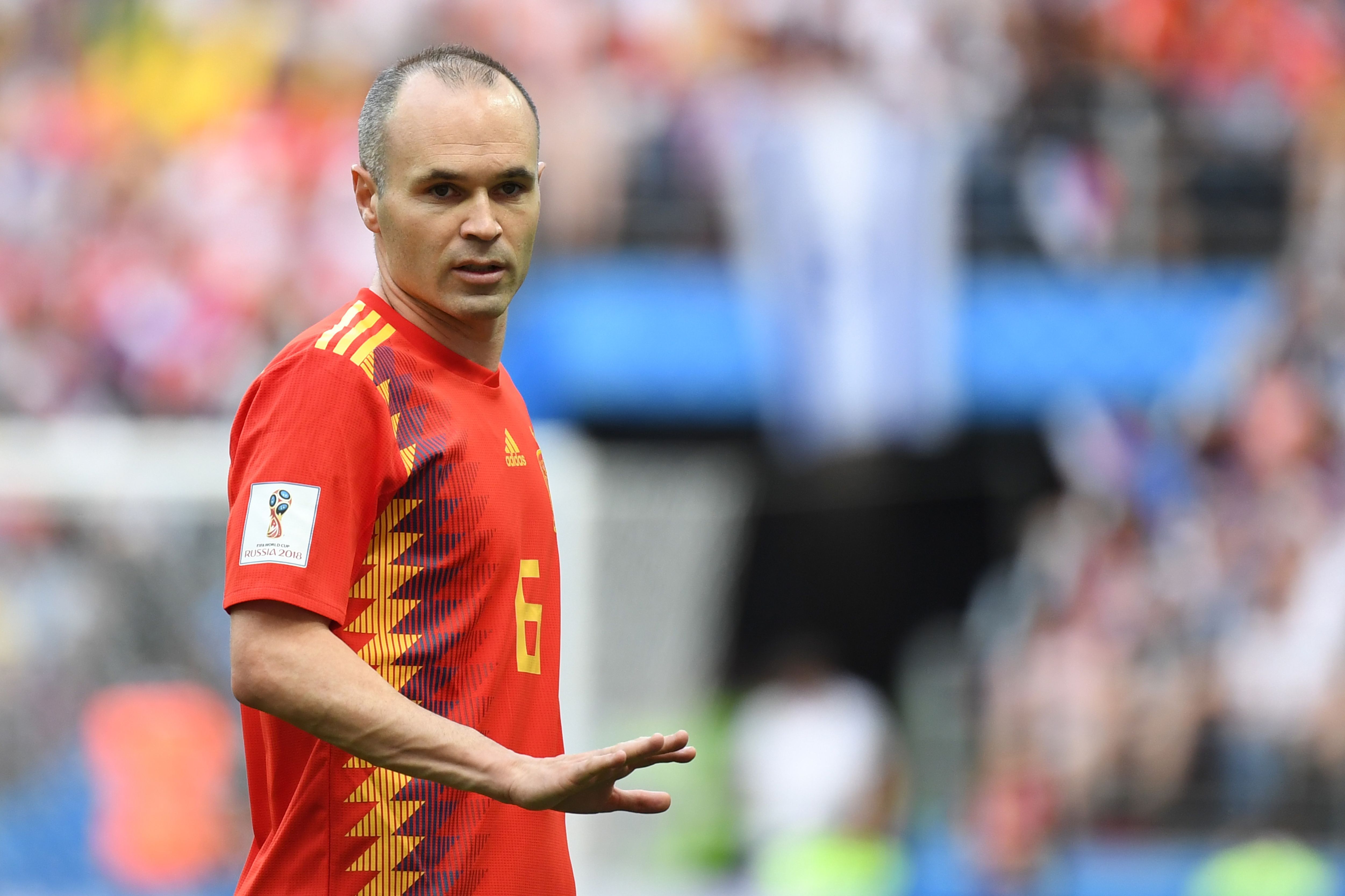 Andres Iniesta España Rusia Spain Russia 01072018