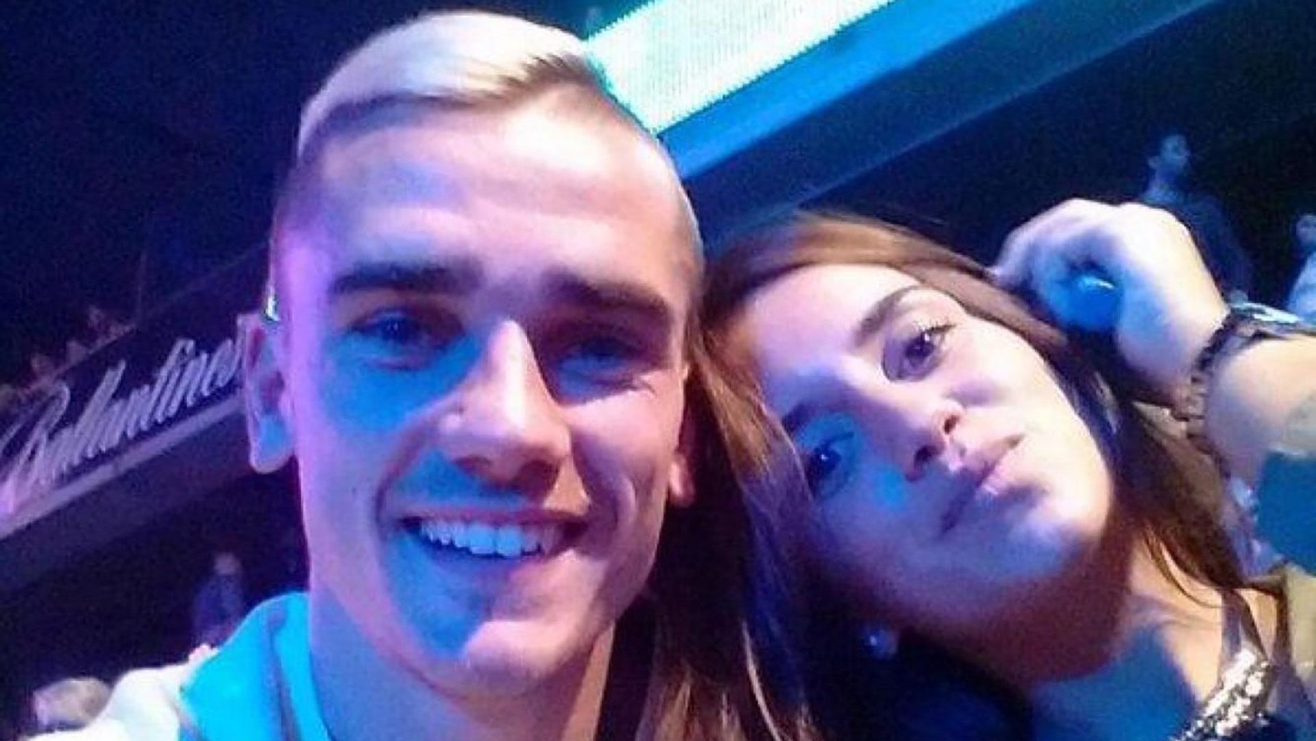 Erika Choperena, partner of Antoine Griezmann (France)