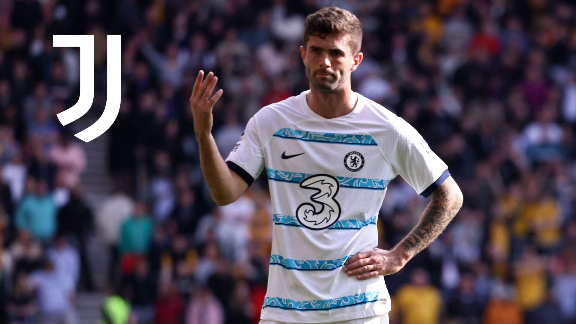 Christian Pulisic Juventus badge 