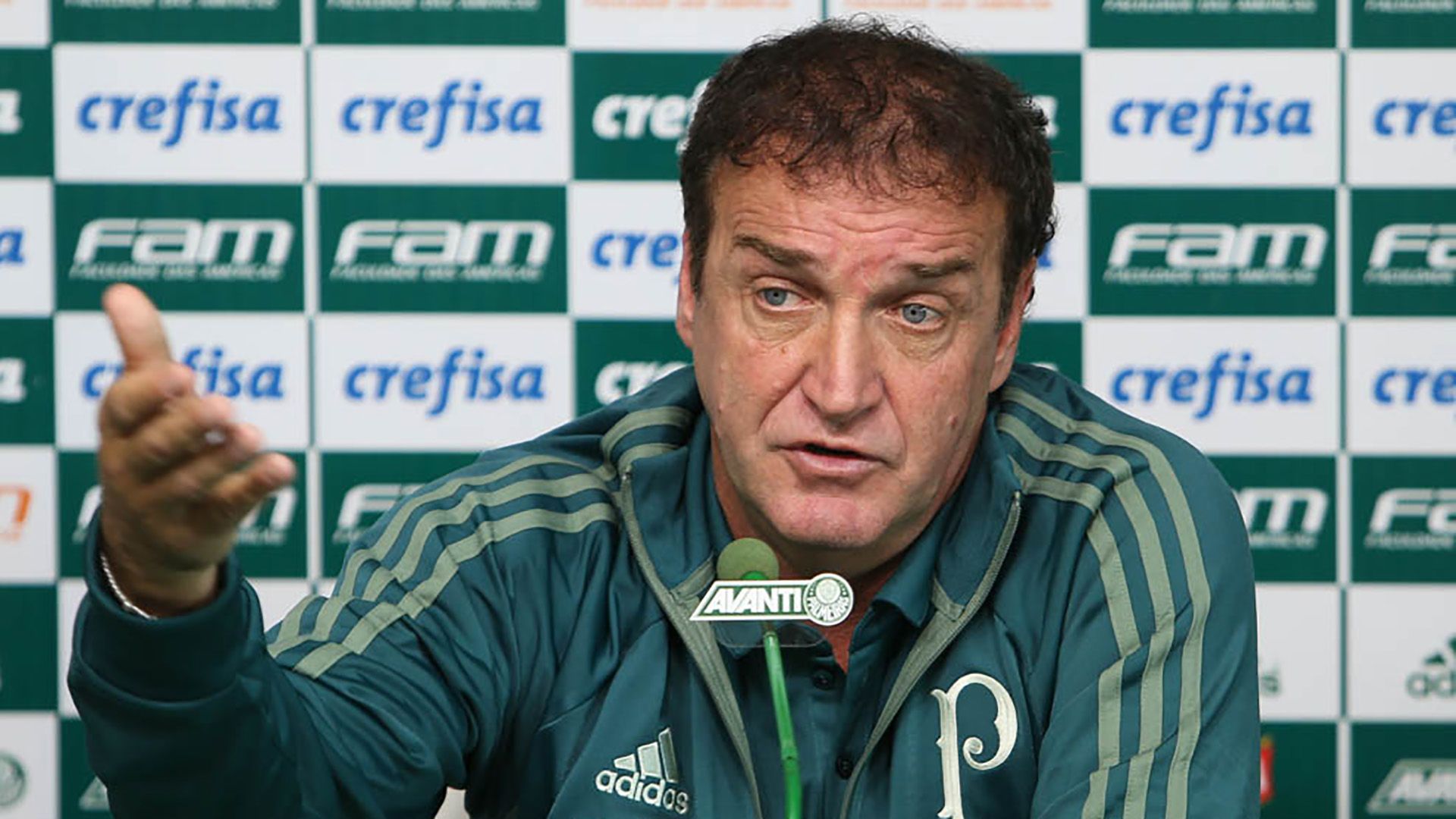 Cuca Palmeiras apresentacao 09052017