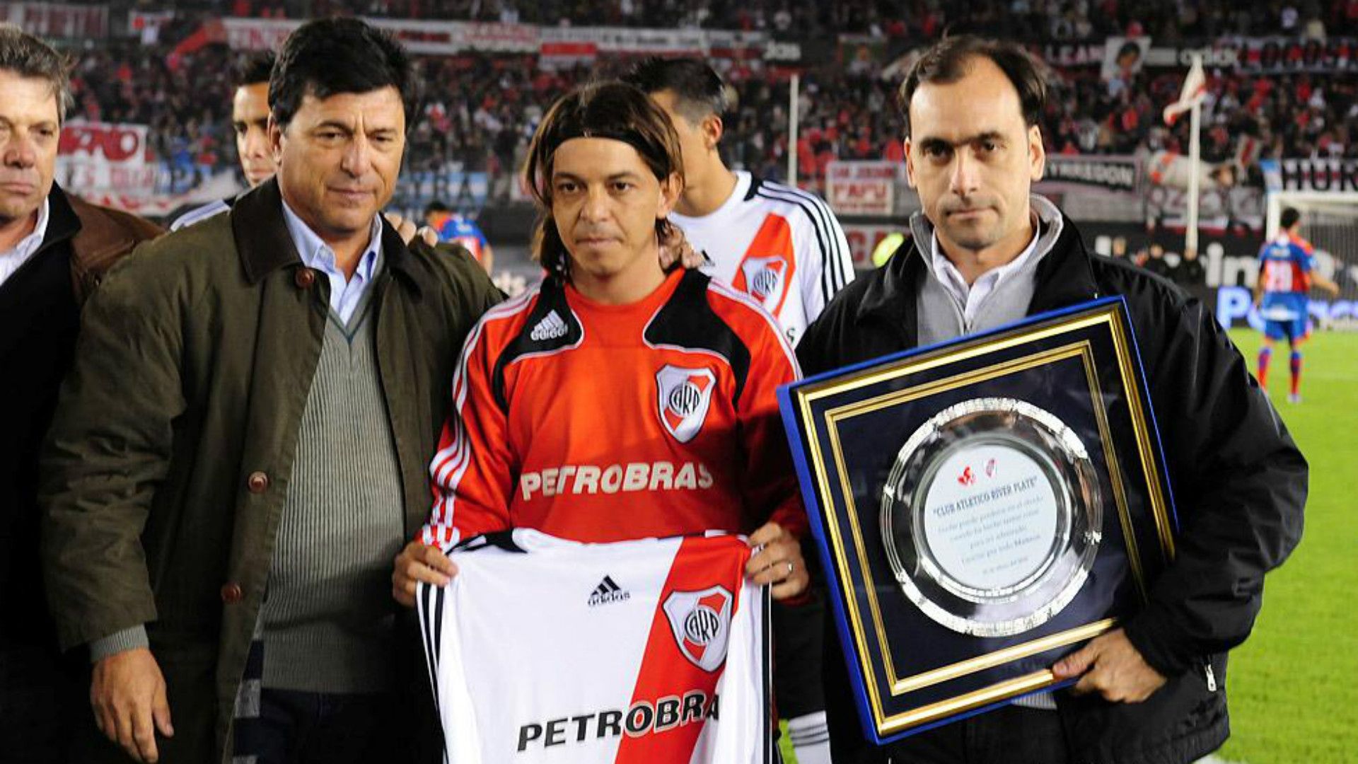 Daniel Passarella Marcelo Gallardo Diego Turnes River Plate Tigre 15052010