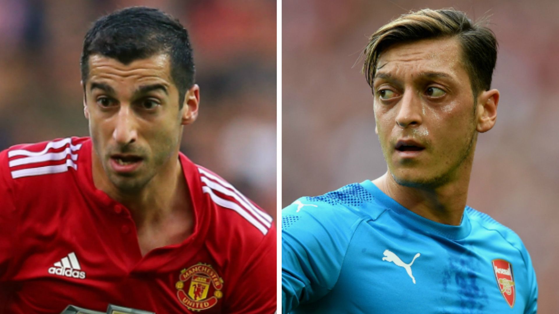 Henrikh Mkhitaryan Mesut Ozil 2017